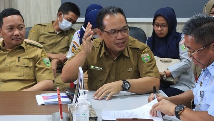 Kemenkumham Sumsel Kembali Lakukan Harmonisasi Ranperda RTRW  Sumsel