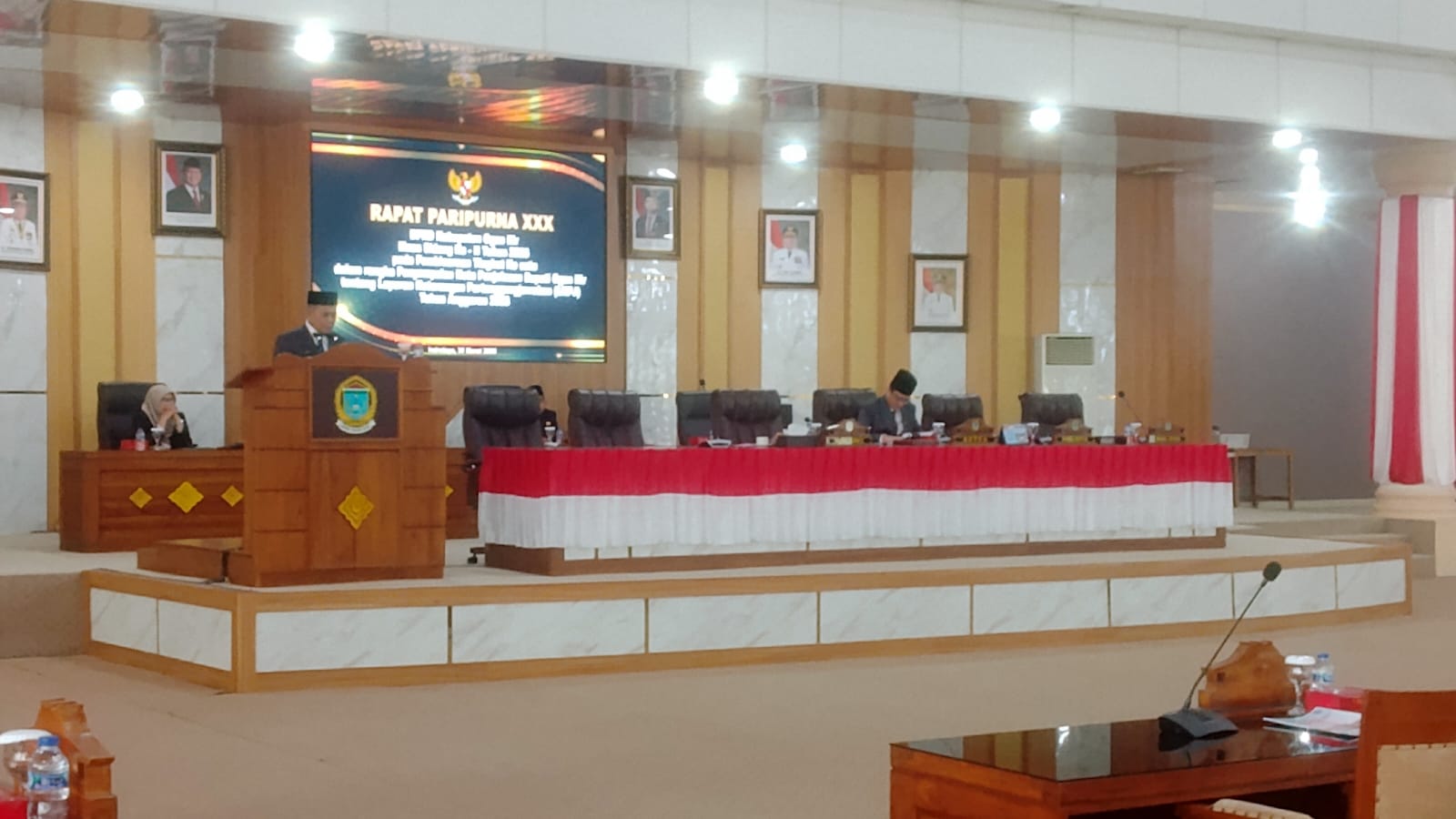 DPRD Ogan Ilir Gelar Dua Rapat Paripurna, Bahas Raperda Inisiatif dan LKPJ 2025