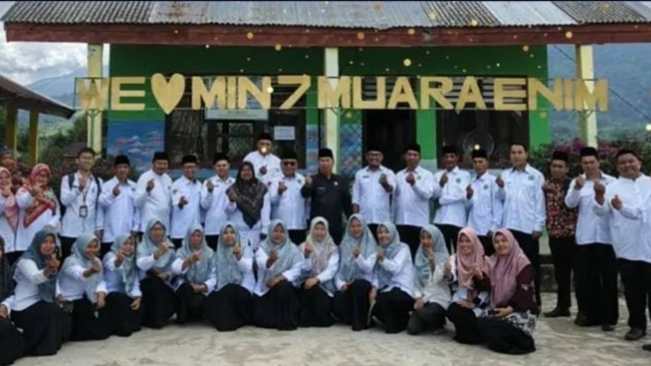 Kemenag Evaluasi Dana BOS Madrasah se-Semende Raya
