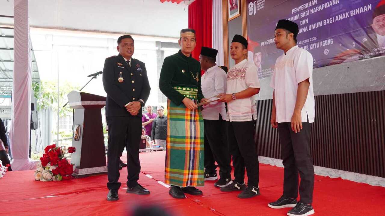HUT ke-81 RI, 521 Warga Binaan Lapas Kayuagung Terima Remisi