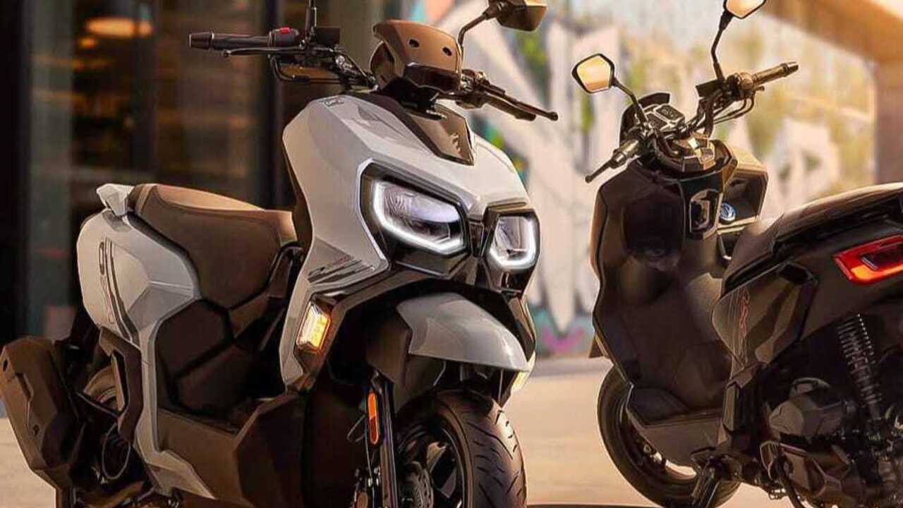 Skutik Unik dari Thailand, GPX DX1 Tampil Futuristik Mirip Motor Listrik.