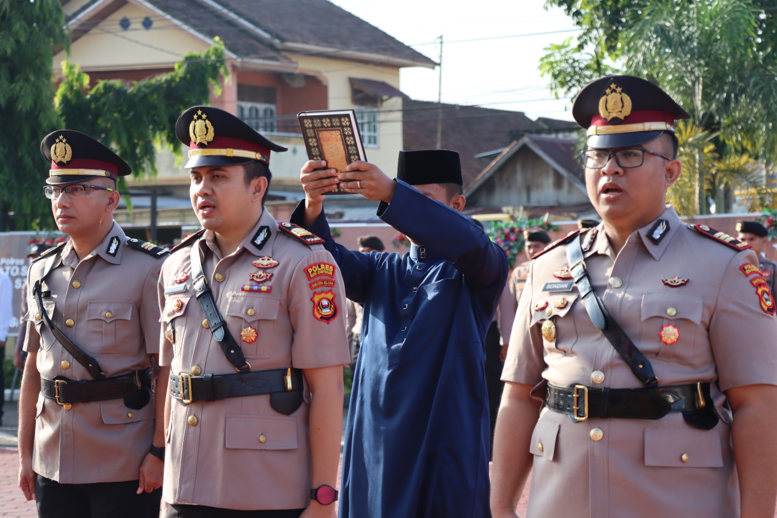 Usai dilantik Kasatreskim AKP Bondan Fokus Ungkap Kasus Dugaan Pembunuhan Satu Keluarga di desa Lumpatan 