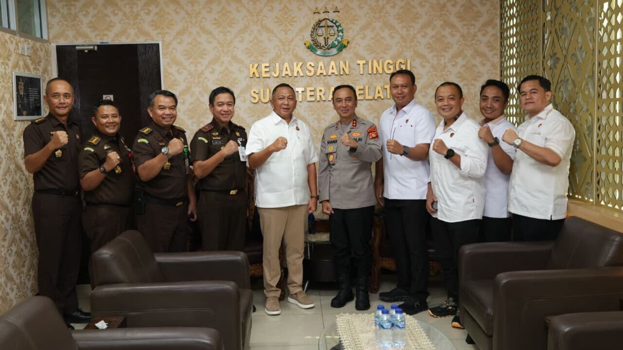 Kapolda Sumsel dan Kajati Perkuat Criminal Justice System di Daerah