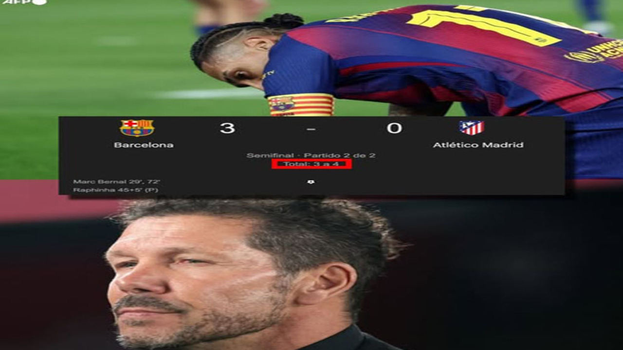 Hasil Semifinal Copa del Rey: Barcelona Menang 3-0, Namun Atletico Madrid Lolos ke Final.