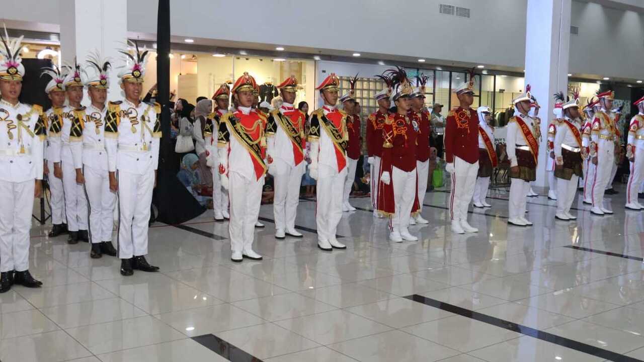 Regu PKS Binaan Polres Prabumulih Sabet Juara 1 Lomba PBB Tingkat SMA Se-Sumatera Selatan