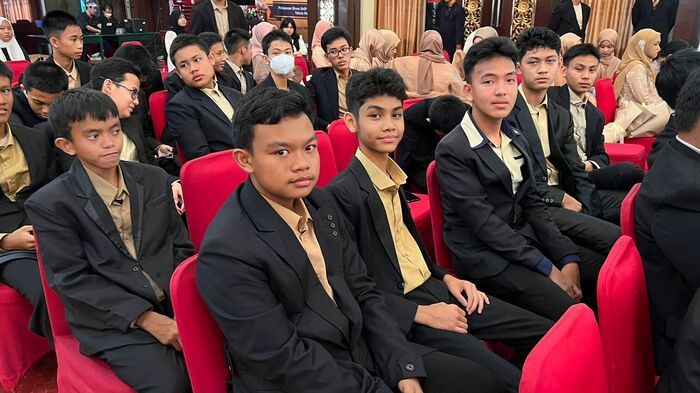 Meriah, SMP LTI IGM Palembang Gelar Acara Pelepasan Siswa Kelas IX