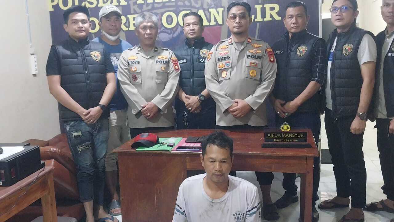 Edarkan Sabu, Pria Asal Tanjung Tambak Ogan Ilir Dibekuk Polsek Tanjung Batu