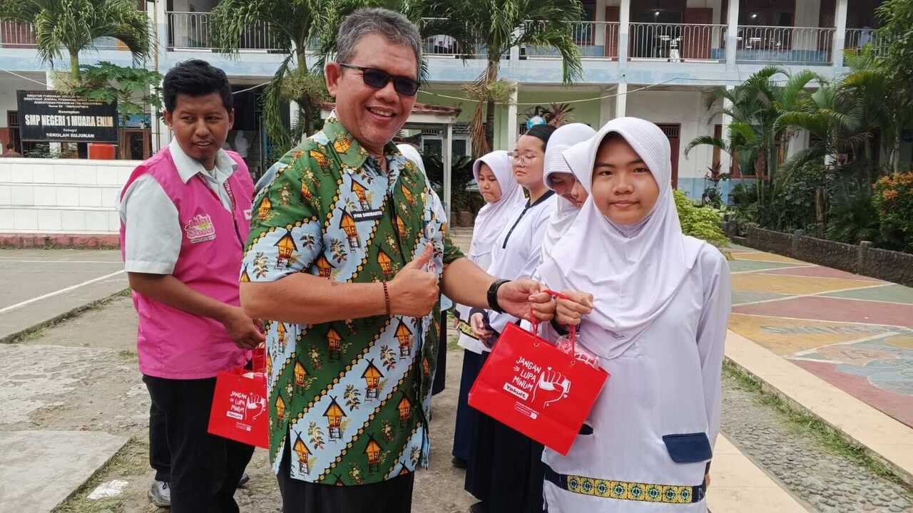 Edukasi Siswa Berolahraga Untuk Kebersihan 