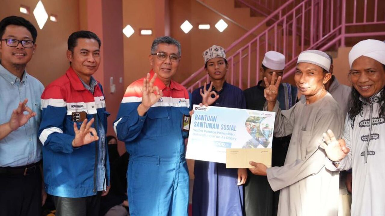 Delapan Tahun PT KPI, Kilang Pertamina Plaju Tebar Kebaikan di Delapan Panti Asuhan di Sekitar Perusahaan