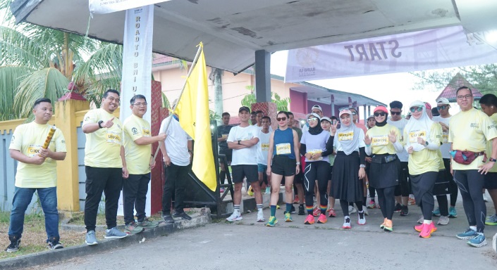 PLN UID S2JB Dukung Road to UI Half Marathon 2024 Sumatera Selatan