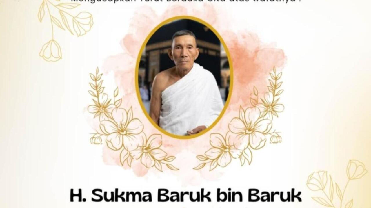 Jemaah Haji Asal Muara Enim Wafat di Tanah Suci 