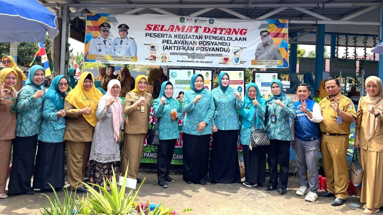Pertamina EP Prabumulih Tegaskan Komitmen Kesehatan Masyarakat Lewat Dukungan Lomba Posyandu