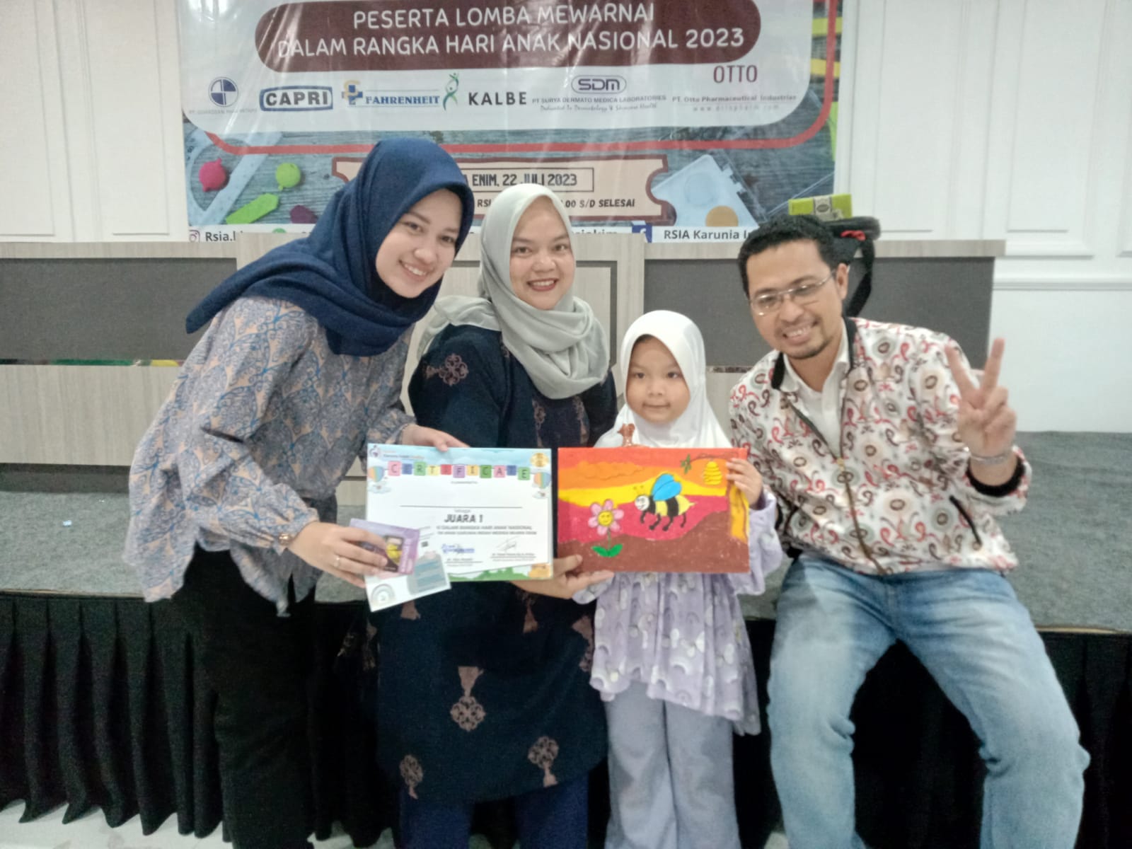 Hari Anak Nasional, RSIA KIM Gelar Lomba Mewarnai