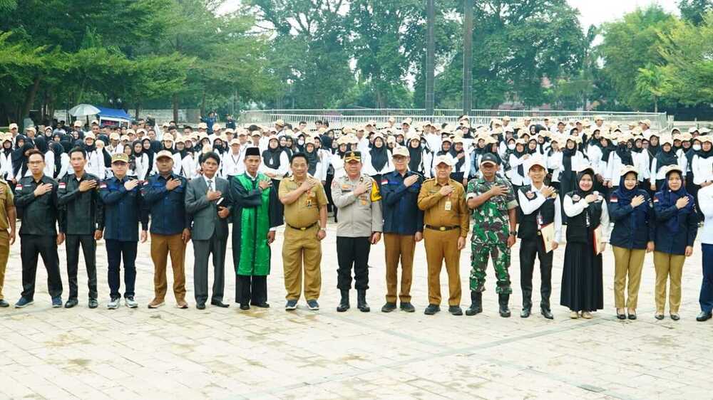 547 Petugas Pantarlih Pilkada Prabumulih Resmi Dilantik, Pemerintah Berharap Profesional dan Jujur