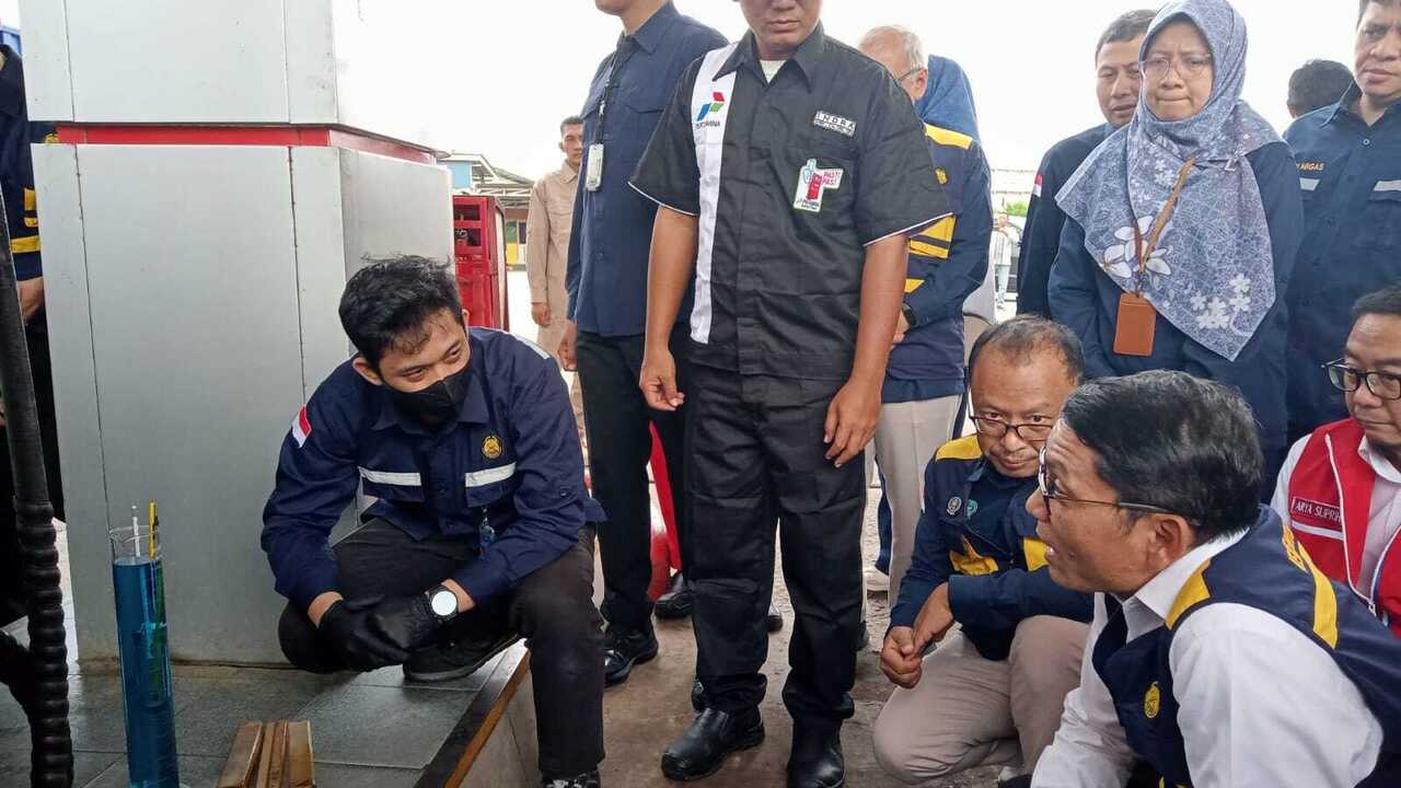 Sekjen ESDM,  Lakukan   Pemantauan Langsung ke SPBU. Pastikan Tidak Ditemukan Masalah Terkait Spesifikasi dan 