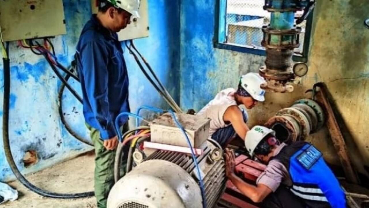 Pipa Bocor, Distribusi Air Pelanggan Tirta Raja Tersendat 2 Hari