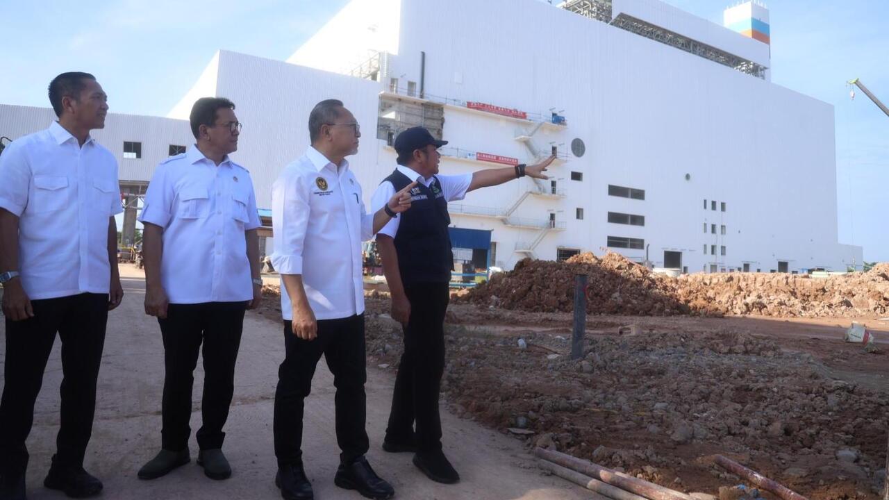 Dampingi Menko Pangan,Gubernur Herman Deru Pastikan PSEL Palembang Jadi Solusi Sampah dan Energi