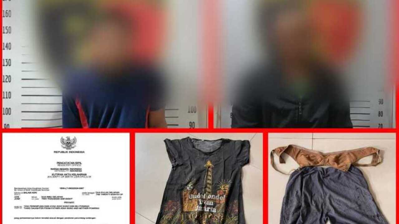 2 Pelaku Rudapaksa Anak Bawah Umur diamankan 