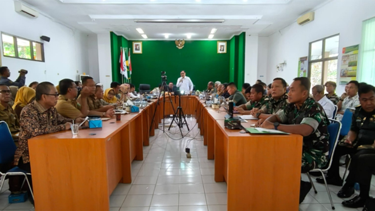 Dandim 0402/OKI Tekankan Sinergi Antara TNI, Pemerintah dan Petani