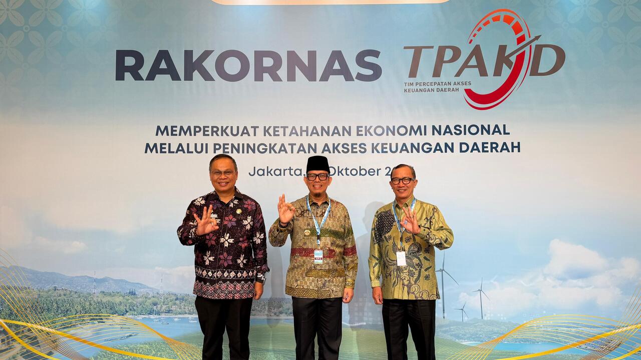 Teddy Hadiri Rakornas TPKAD Tahun 2025