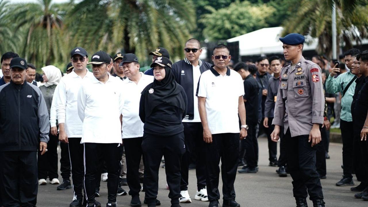 Wako dan Wawako Prabumulih Terpilih H Arlan dan Franky Nasril Ikuti Gladi Kotor Pelantikan Kepala Daerah