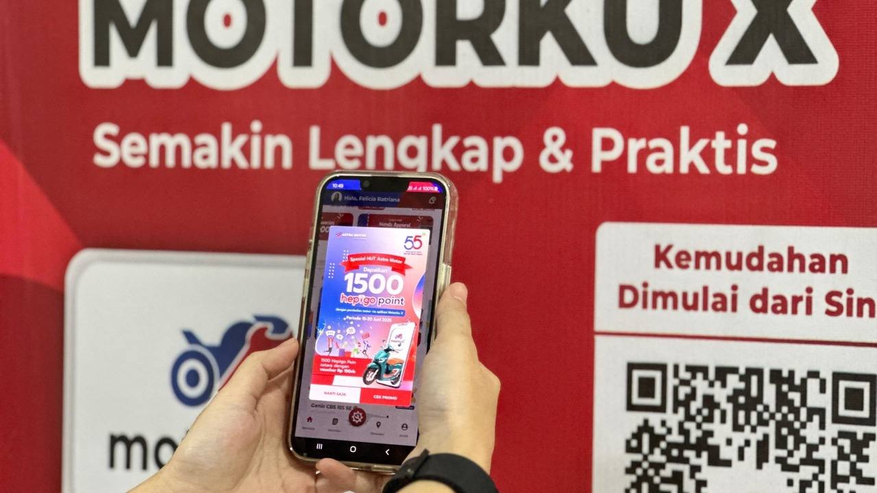 Banjir Diskon di HUT ke-55 Astra Motor, Cek Promo di Aplikasi Motorku X!