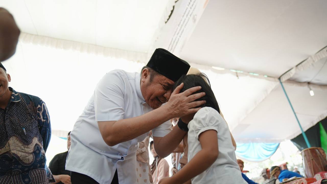 Hadiri Tahun Baru Islam di Air Batu Banyuasin, Herman Deru Tekankan Makna Doa dan Silaturahmi
