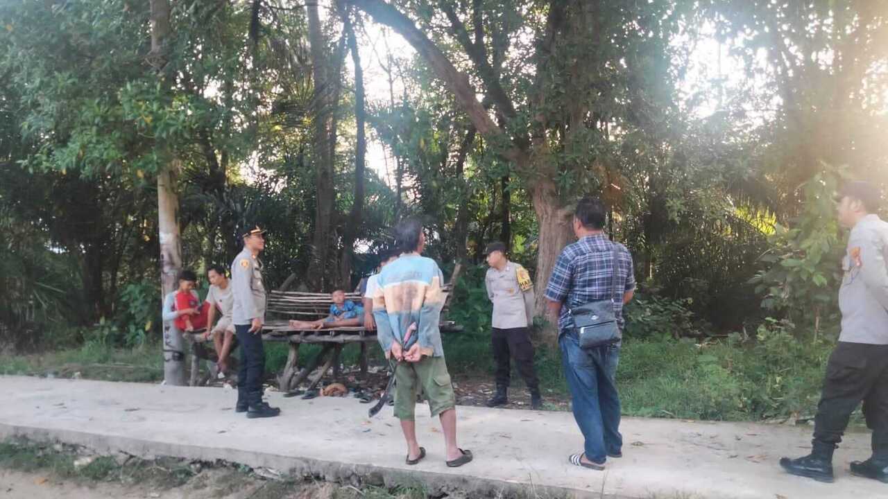 Datangi Markas Sabung Ayam yang Viral di Medsos, Polsek Rantau Alai Kecele