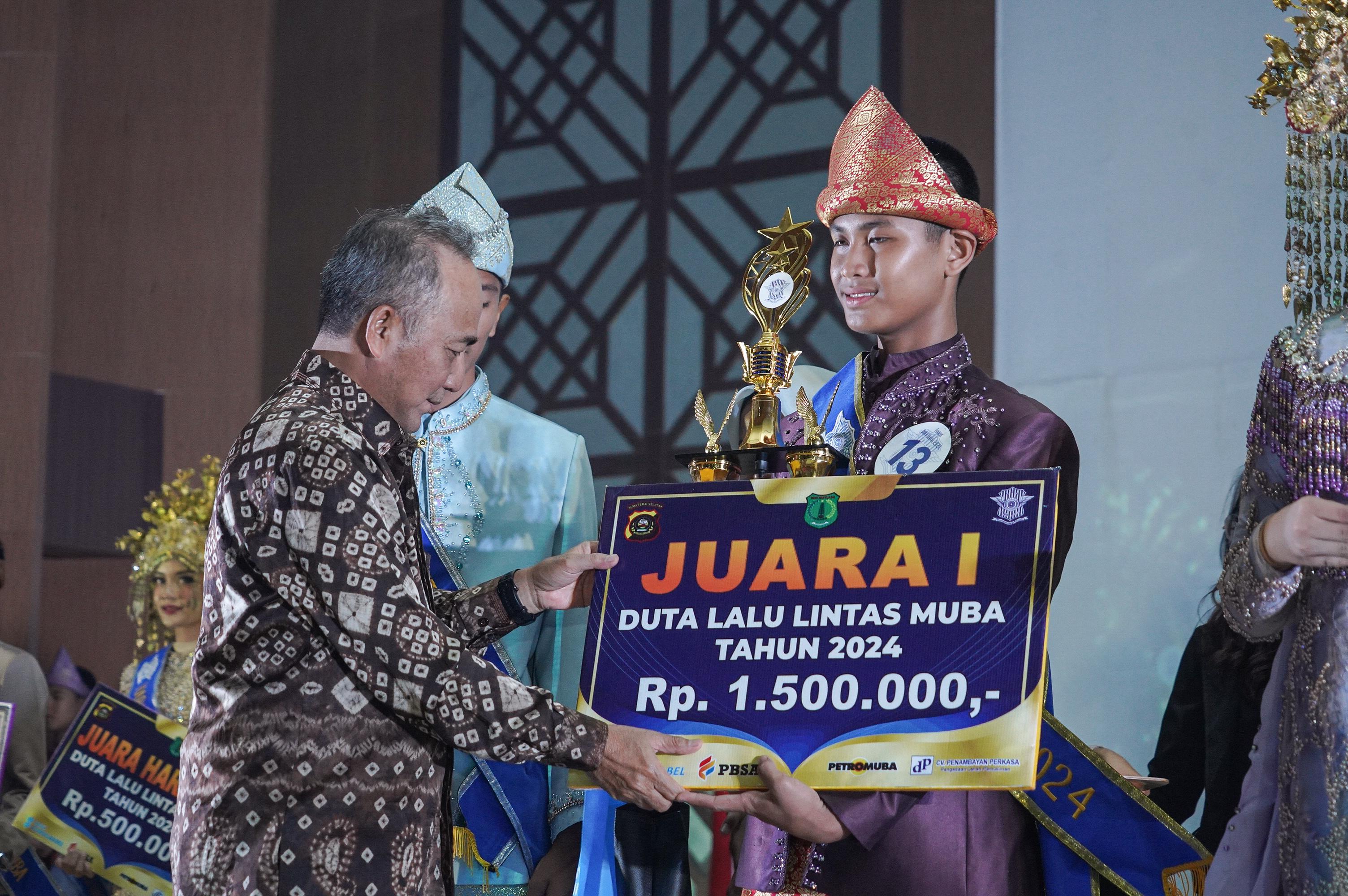 Duta Lalu Lintas Polres Muba Diharapkan Jadi Pelopor Tertib Berlalulintas 