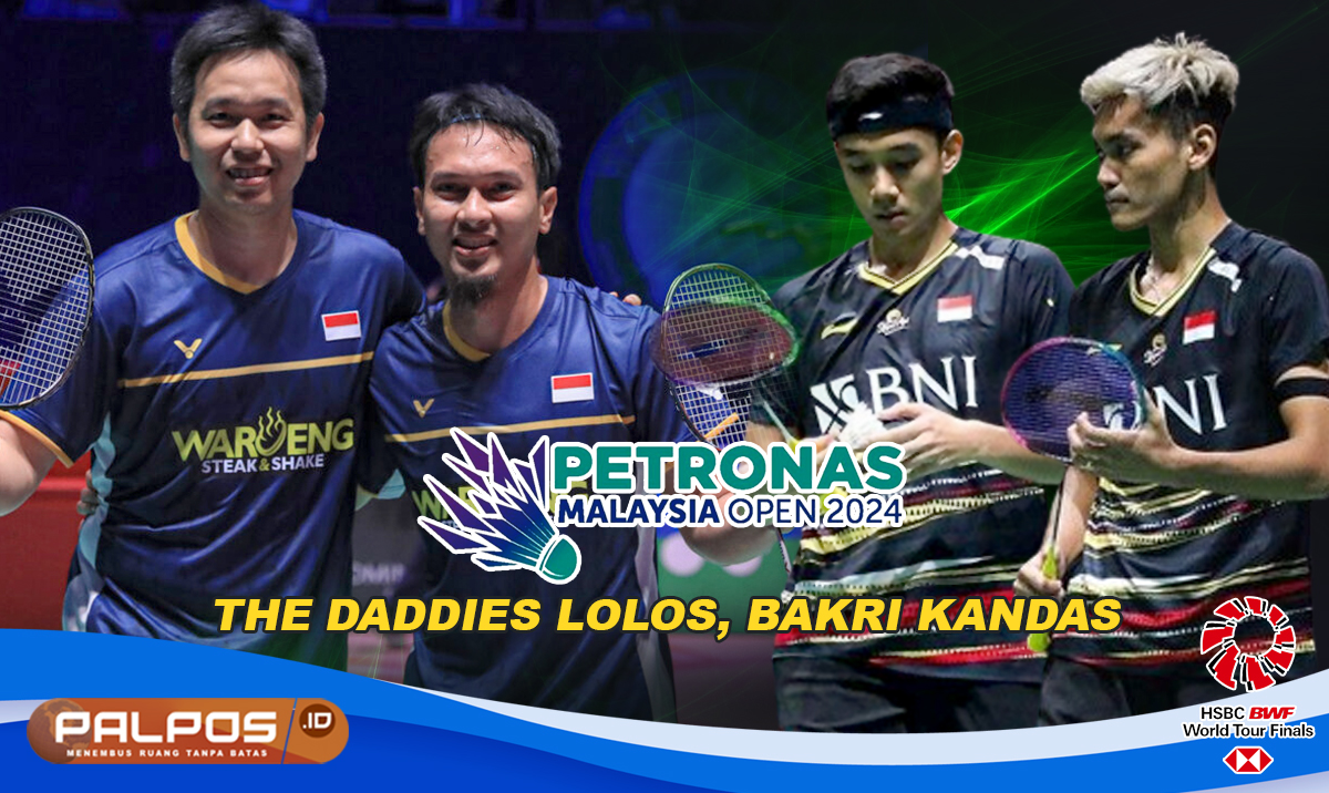 Hasil Malaysia Open 2024: The Daddies Bermain Lebih Sabar, BaKri Lambat Panas