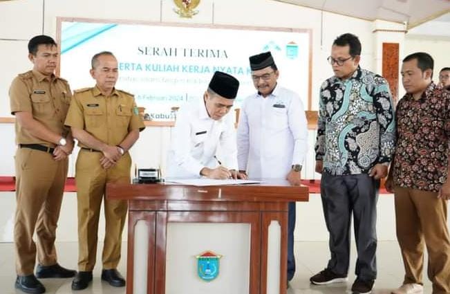 Sambuat Mahasiswa KKN, Wabub Ardani Singgung Upaya Menurunkan Angka Stunting di Kabupaten Ogan Ilir