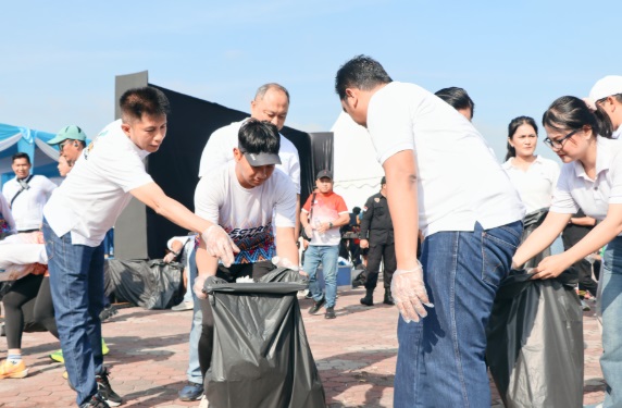 PLN Mobile Color Run 2025 Palembang dibuka, Social Activation Langkah Sinergi Sehat dan Peduli Lingkungan