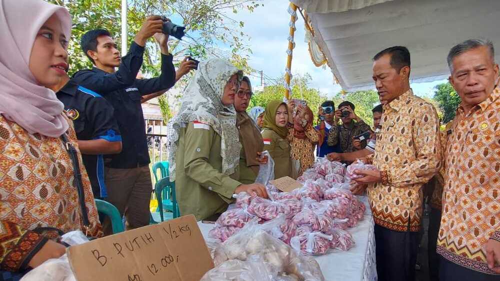Rutin Menggelar Operasi Pasar Murah, IPH di Kota Prabumulih Turun