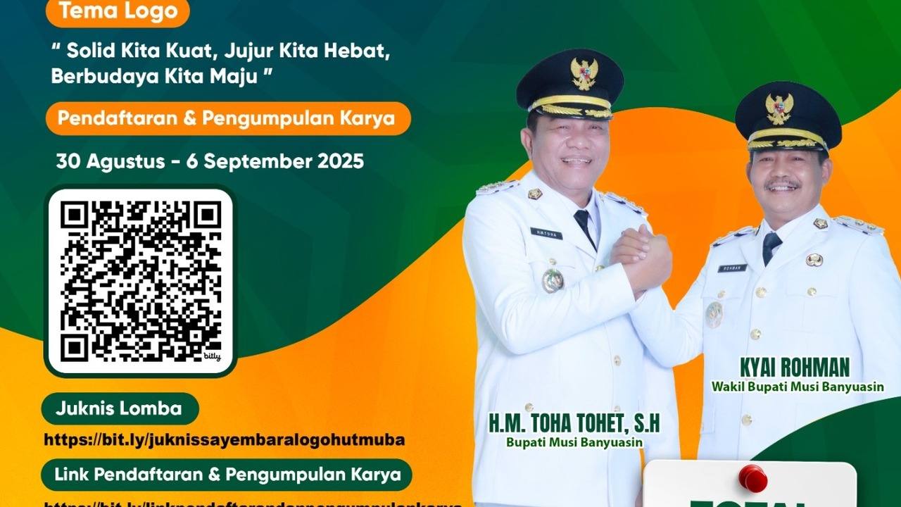 Pemkab Muba Gelar Sayembara Logo HUT ke-69, Hadiah Rp10 Juta