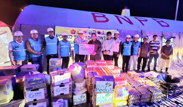 Wakil Bupati Tapanuli Utara Apresiasi Gerak Cepat PLN, Pulihkan Kelistrikan Sekaligus Salurkan Bantuan 