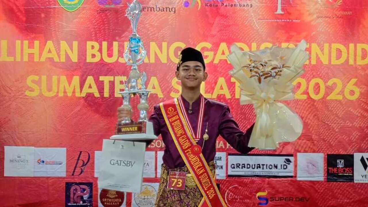 Abdillah Javier, Siswa SMA Muhammadiyah 1 Palembang Terpilih Jadi Bujang Pendidikan Sumsel 2026