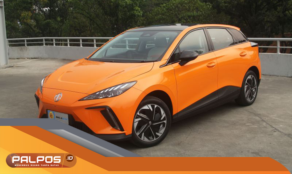 MG Motor Rilis Mobil Baru MG 4 EV dengan Warna Volcano Orange: Selera Anak Muda Banget !  