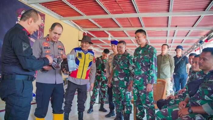 Kapolda Sumsel Patroli Karhutla di Dua Kecamatan Kabupaten OKI