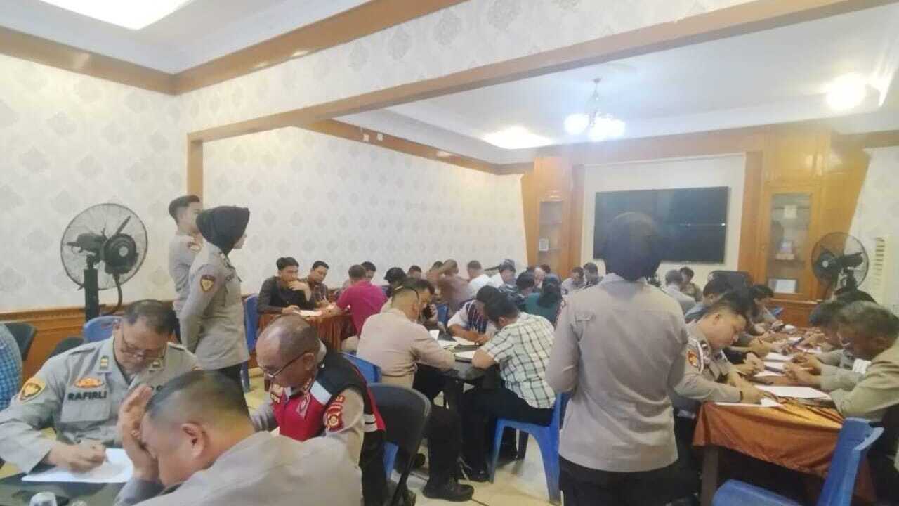 Polres Ogan Ilir Gelar Tes Psikologi untuk Tingkatkan Kesehatan Mental dan Profesionalisme Personel