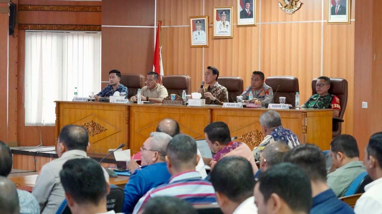 Pemkab OKI Fasilitasi Mediasi Sengketa Lahan Tebing Suluh–PT BCP