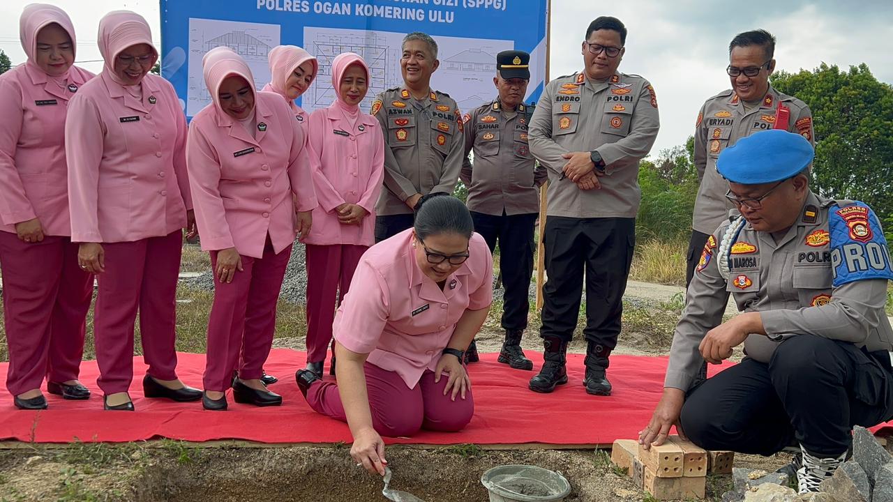 Polres OKU Bangun Dapur SPPG Dukung Program MBG