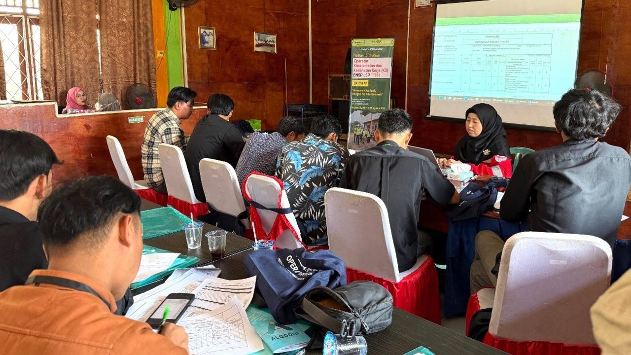 PT PEP Adera Field Gelar Sertifikasi K3 Umum, Wujud Nyata Komitmen Keselamatan Kerja dan Pemberdayaan Masyarak