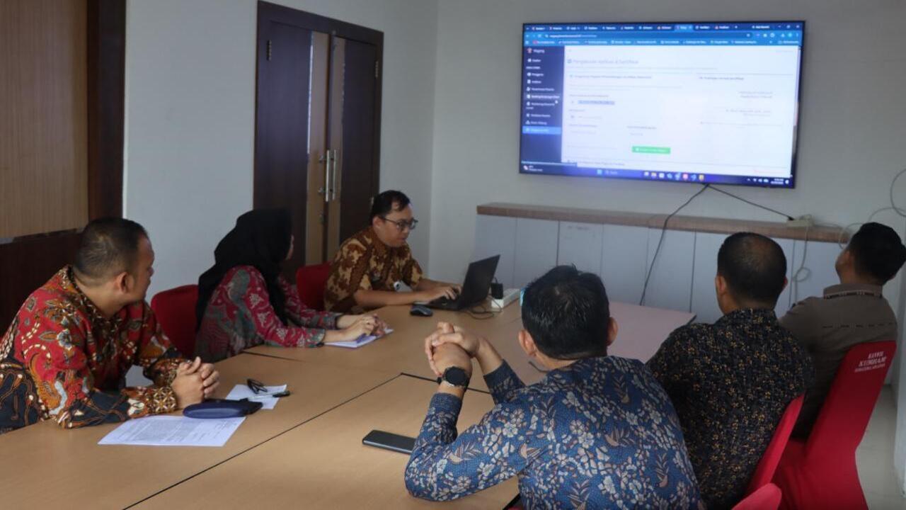Kemenkum Sumsel Matangkan Sistem Digital Magang dan Izin Penelitian