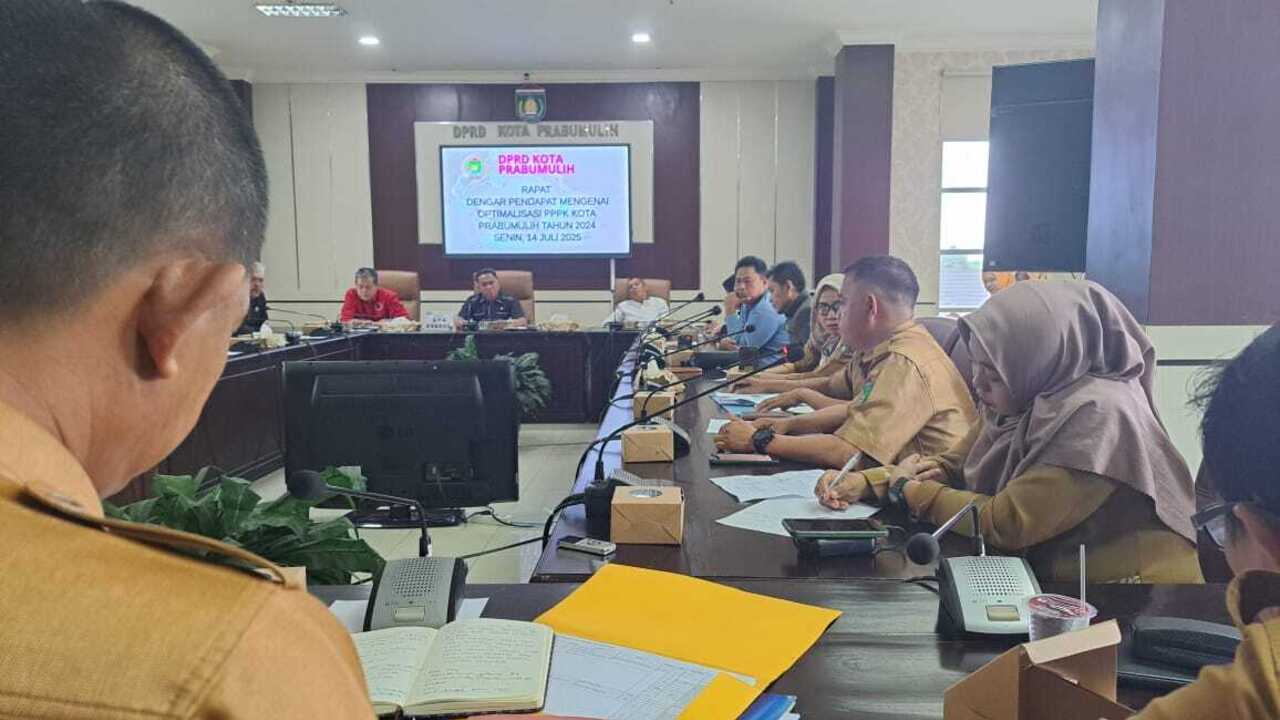 Gelar RDP, DPRD Prabumulih: Pemerintah Wajib Usulkan Pengangkatan R3 Menjadi PPPK Paruh Waktu