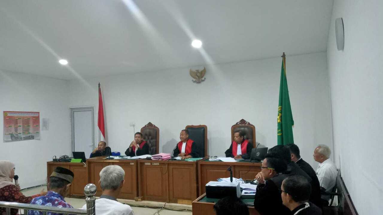 Kuasa hukum Harobin hadirkan dua saksi ahli Unsri sidang kasus YBS Ridho Junaidi SH MH dan rekan