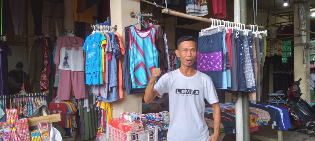 Ternyata Ini Alasan Pedagang Pakaian Pasar Indralaya Engan Di Relokasi Ke Lantai Dua