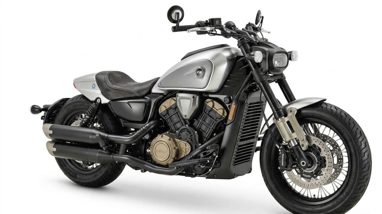 QJMotor SRV 600V, Cruiser V4 561cc Suaranya Berkarakter Moge Amerika! 