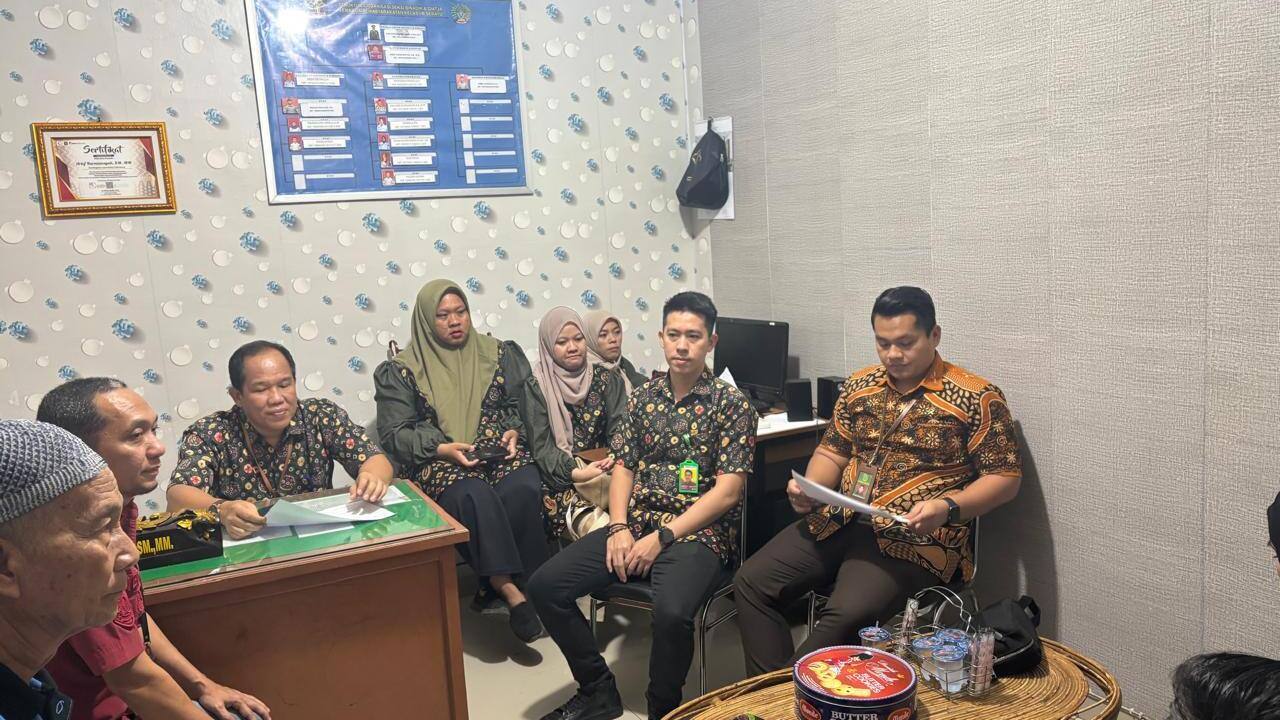 Lapas Sekayu Terima Kunjungan Hakim Pengawas dan Pengamat dari Pengadilan Negeri Sekayu