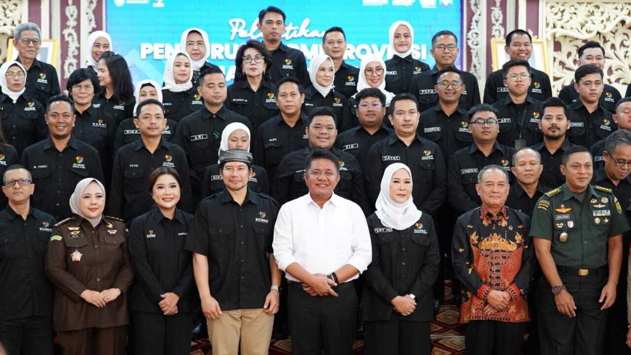 Samantha Tivani Resmi Pimpin KORMI Sumsel 2025–2029, Herman Deru Tegaskan Dukungan pada Olahraga Masyarakat