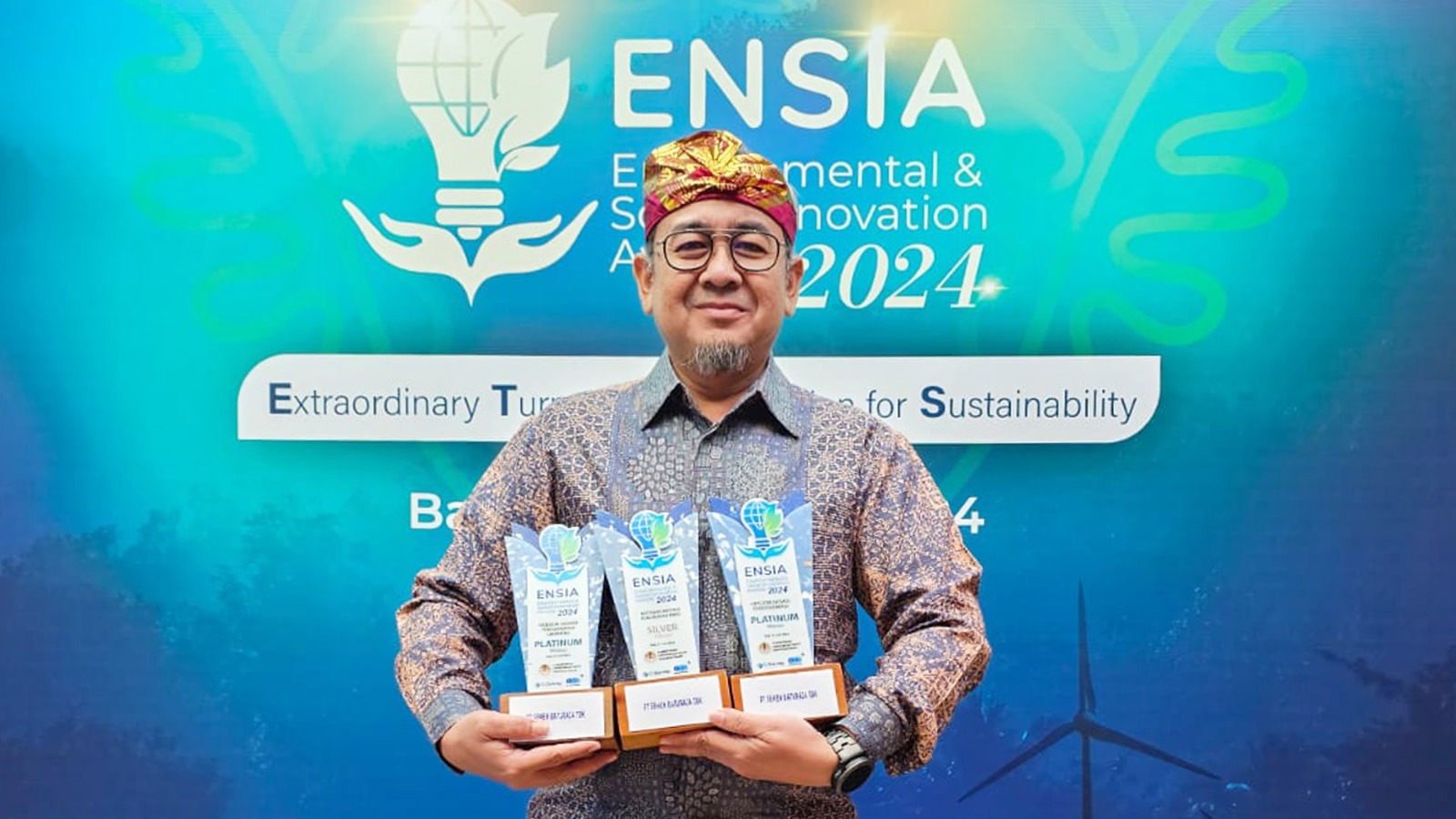 Semen Baturaja Raih Tiga Penghargaan ENSIA Awards 2024